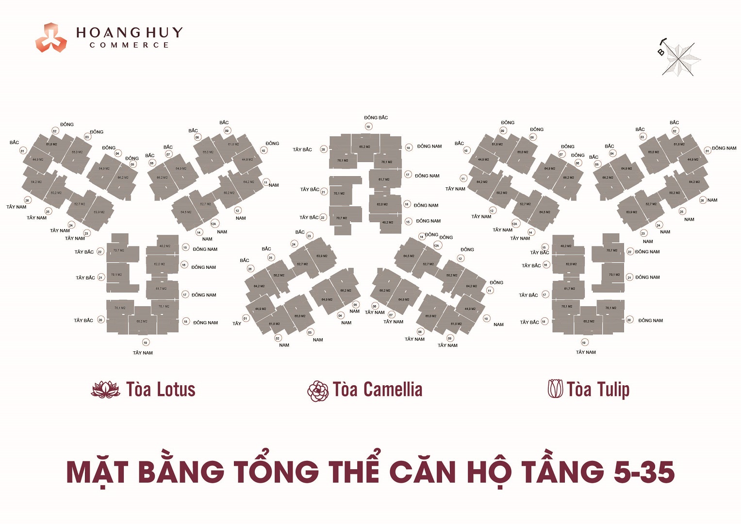 mat bang tong the hoang huy commerce